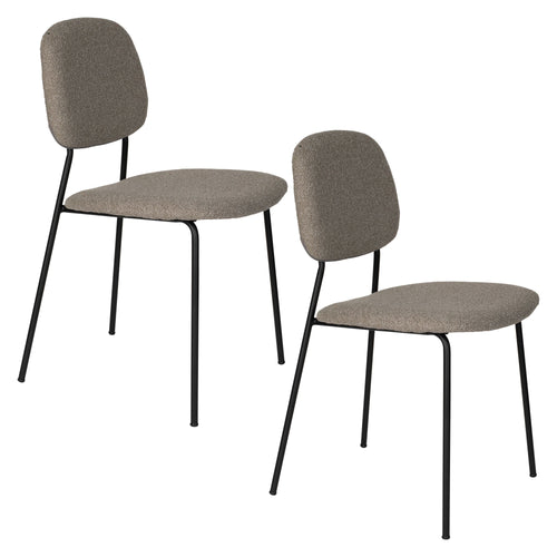 Housecraft Living Roos Eetkamerstoelen Warm Beige - Set van 2 - vtwonen shop