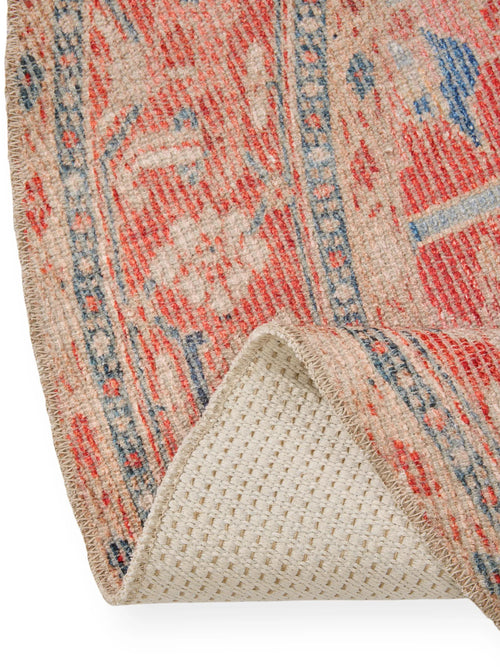 benuta vloerkleed Lorenzo - rood - ø 240 cm
