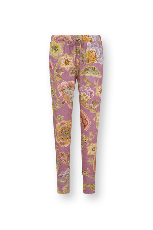 Pip Studio - Bobien Lange pyjamabroek - Dames - Matata - Lila - XXL - vtwonen shop