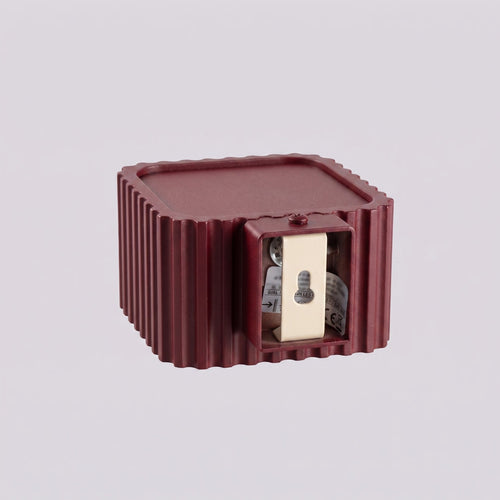 Sollux Lighting Wandlamp RIFF bordeaux Gx53 - 10x12x6cm