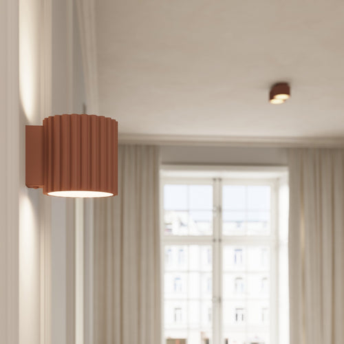 Sollux Lighting Plafondlamp AURA 2 mokka Gx53 - 21x10x12cm
