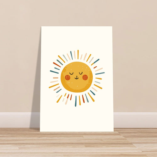 Artfulprints  Boho sunshine   poster 70x100 cm - vtwonen shop