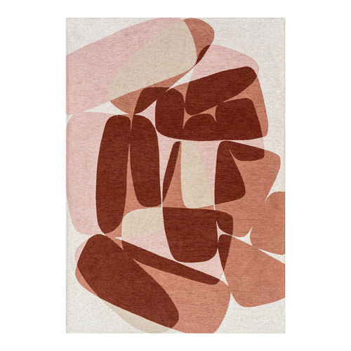 Ecorugs vloerkleed Cherry Mocha - roze - 100x140cm