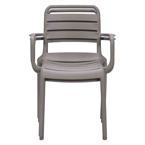 Garden Impressions tuinstoel Moos taupe - 4 stuks