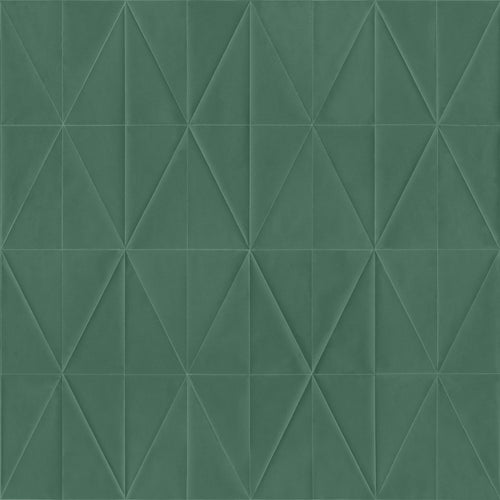 Origin Wallcoverings eco-texture vliesbehang origami motief donkergroen - 0,53 x 10,05 m - 347859 - vtwonen shop