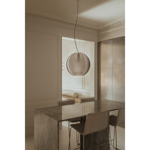 Faro AIRE 65 cm koepel hangende plafondlamp doorschijnend