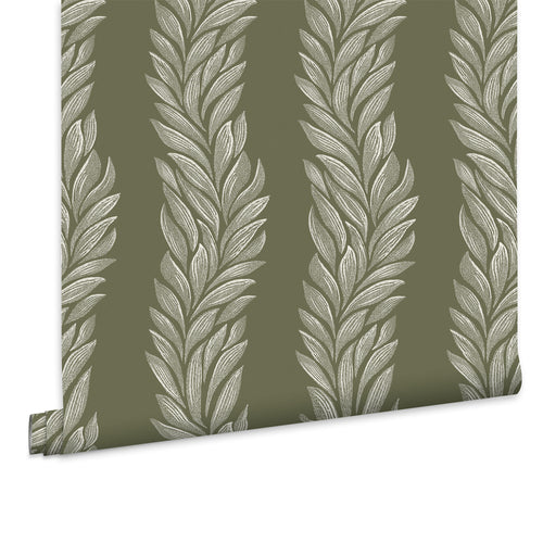 Laura Ashley Vliesbehang - Coulderton Leaves