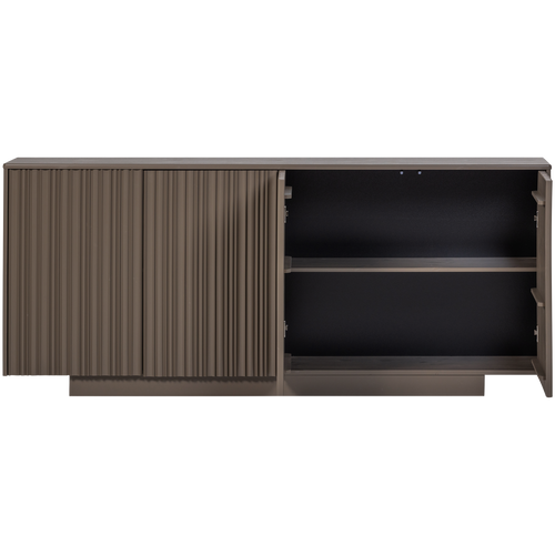 WOOOD dressoir Nova 200 cm - Grenen - Truffel Bruin - 85x200x40 - vtwonen shop