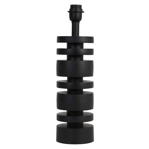 Light & Living lampvoet Desley - zwart - Ø12.5cm - vtwonen shop