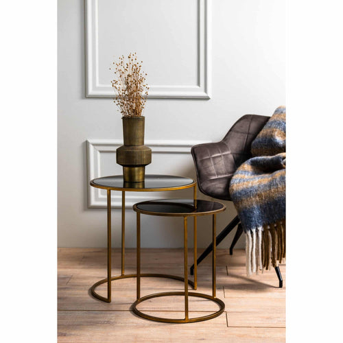 Light & Living bijzettafel DUARTE - goud - Ø50cm