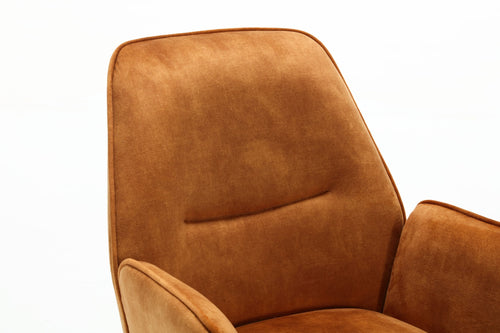 Starfurn  eetkamerstoel Nova - goud - 58x65x64cm - vtwonen shop