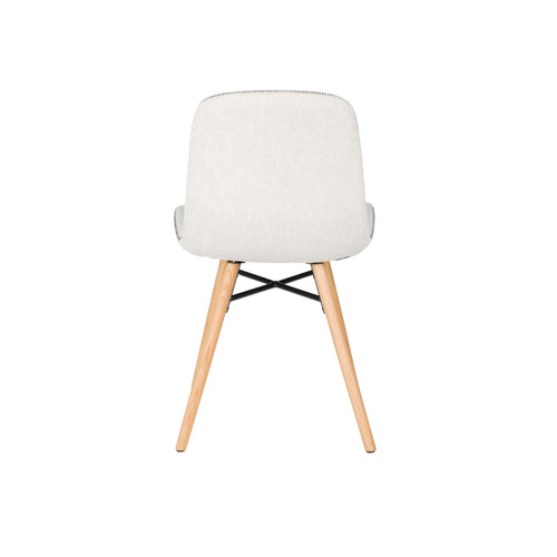 Housecraft Living Lester Eetkamerstoelen Houten poten Beige - Set van 2 - vtwonen shop