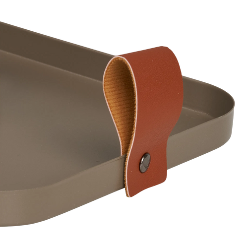 Artichok Celie Metalen Dienbladen Bruin - Set Van 2 - vtwonen shop