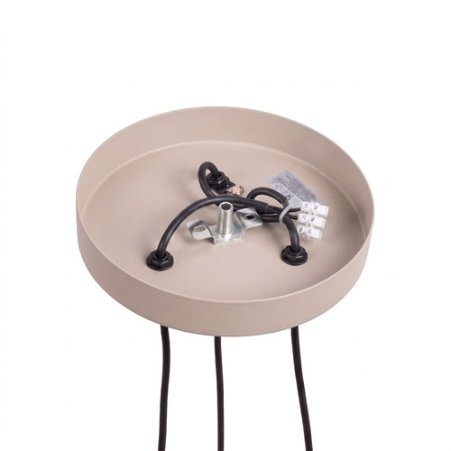 Sollux Lighting Hanglamp RAYO 3P taupe - 20x20x108cm