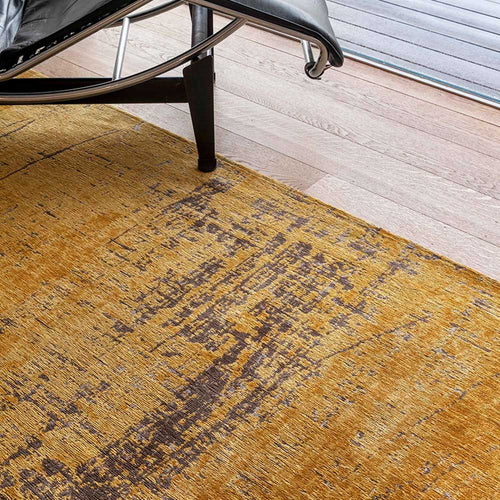 Louis De Poortere vloerkleed Liberty Gold - geel - 240x340cm - vtwonen shop