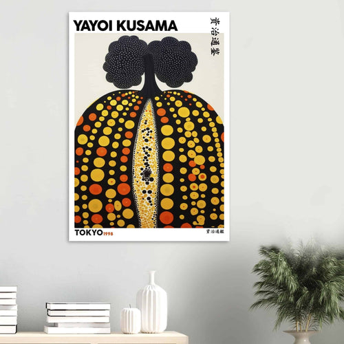 Artfulprints  Yayoi Kusama - Tokyo pumpkin 1998   poster 50x70 cm