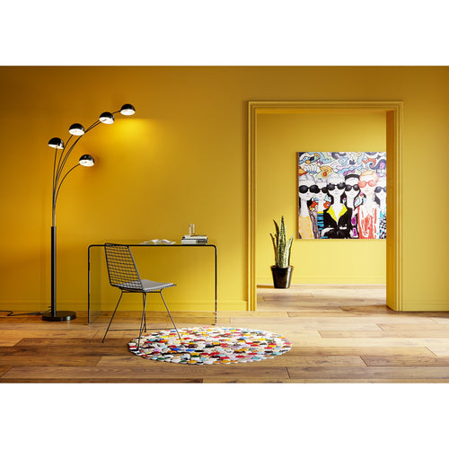 Kare Design Vloerkleed Circle Multi Ø150cm - vtwonen shop