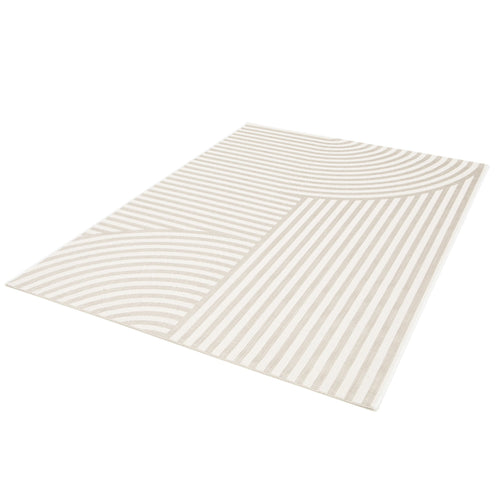 AFK Living vloerkleed Ondine - voor binnen en buiten - beige - 160 x 230 cm