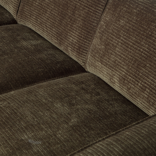 WOOOD 4-zits bank Statement - Rib - Groen - 77x280x93 - vtwonen shop