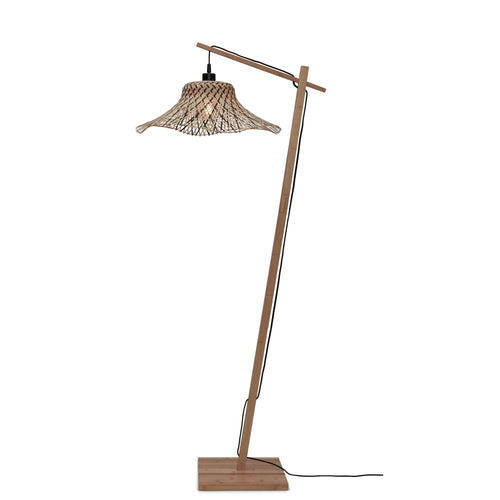 GOOD&MOJO vloerlamp Ibiza - bruin - Ø50cm - vtwonen shop