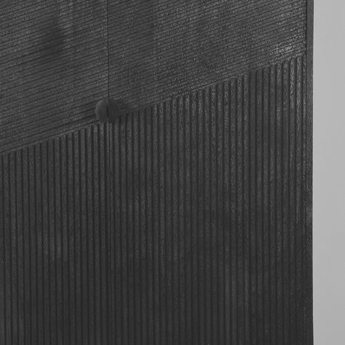 LABEL51 Bergkast Cotia - Zwart Mangohout - 100x40x200cm - vtwonen shop