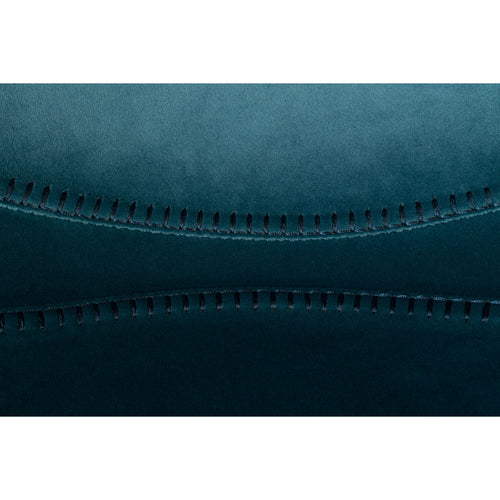 Dutchbone Franky Barkrukken rugleuning 80 cm Blauw - Set van 2