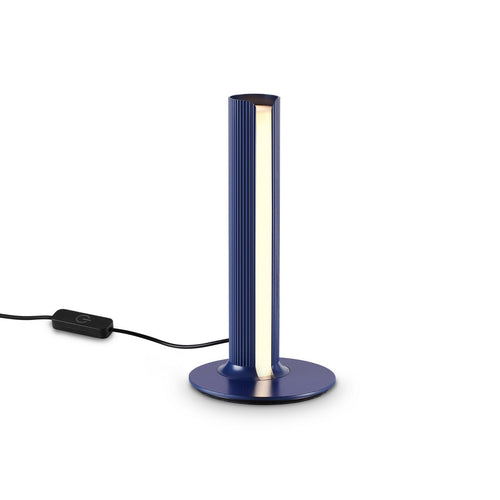 Ideal Lux DORICA Geïntegreerde LED-tafellamp blauw 930lm 3000K dimbaar