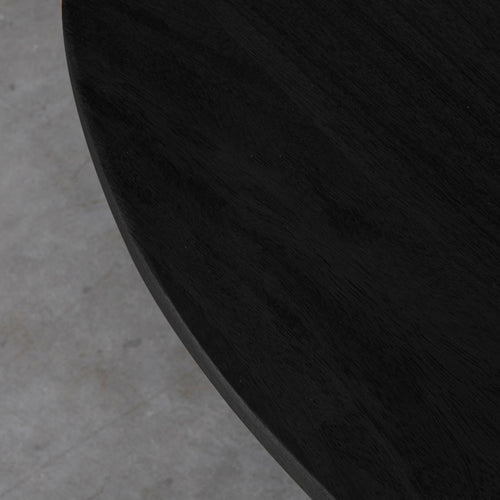 LABEL51 Salontafel Rosie - Zwart Mangohout - 140x75x36cm