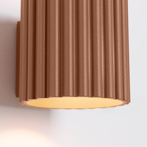 Sollux Lighting Wandlamp AURA mokka G9 - 10x12x10cm