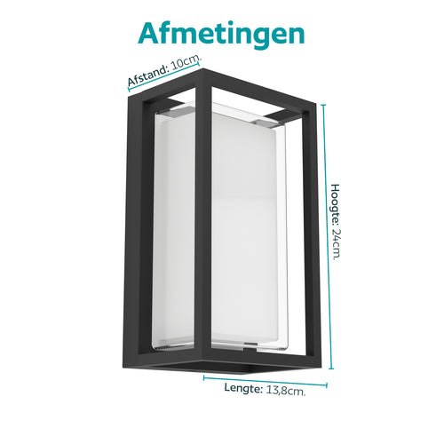 EGLO wandlamp buiten Genovese