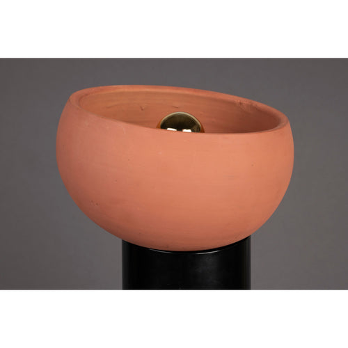 Dutchbone Zahra Tafellamp  M Terracotta - vtwonen shop