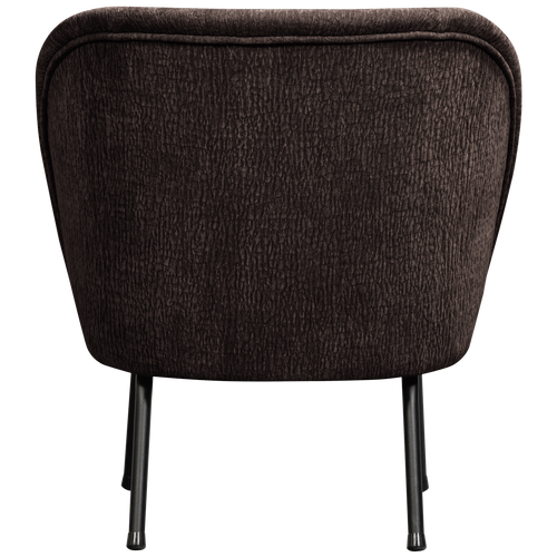 BePureHome fauteuil 3D Vogue - Chenille - Donker Bruin - vtwonen shop