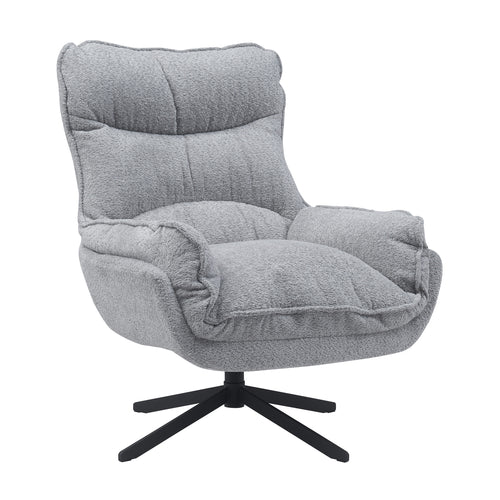 Starfurn  fauteuil Vera - grijs - 83x115x59cm - vtwonen shop