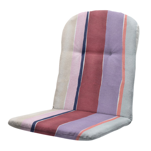 Madison kuipstoelkussen hoge rug Nox - mulitkleur - 96x45x3,5cm - set van 4