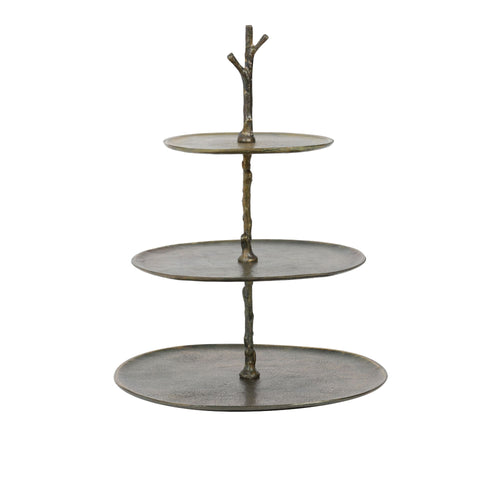 Light & Living etagere Tresa - antiek brons - 35x31.5x45cm - vtwonen shop