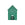 Karlsson wandklok Dog House - groen - 24.9x9x27cm