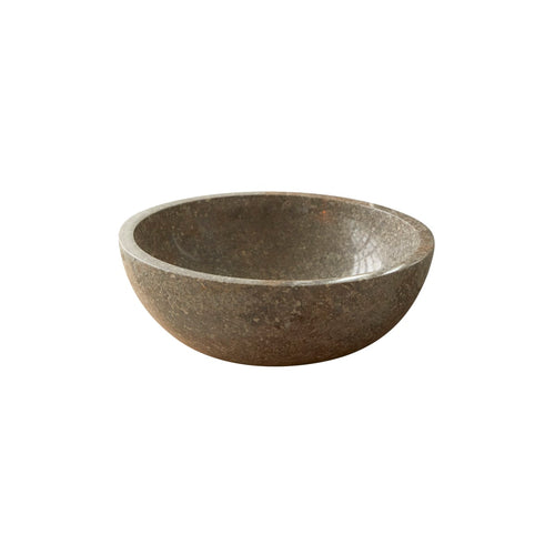 Tikamoon Marmeren waskom in grey ∅ 40 cm - Grijs