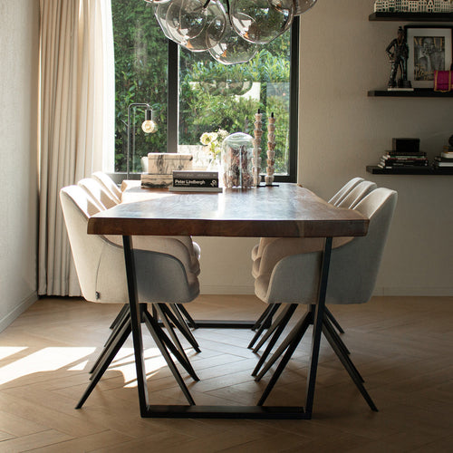 Kick draaistoel Mex - Donkergrijs - vtwonen shop