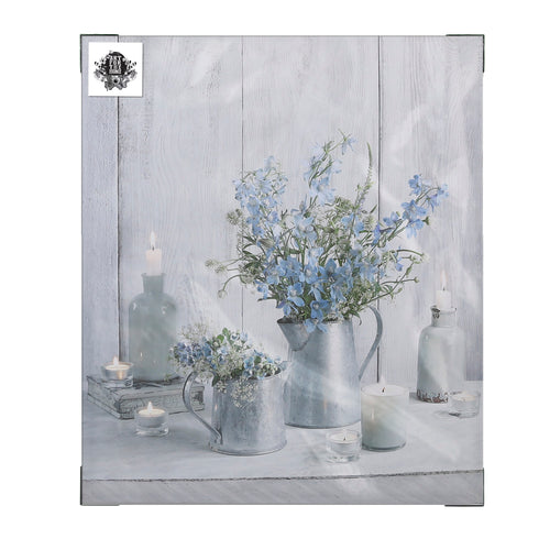 Art for the Home Canvas LED - Blauwe Rust - 70x60cm - vtwonen shop