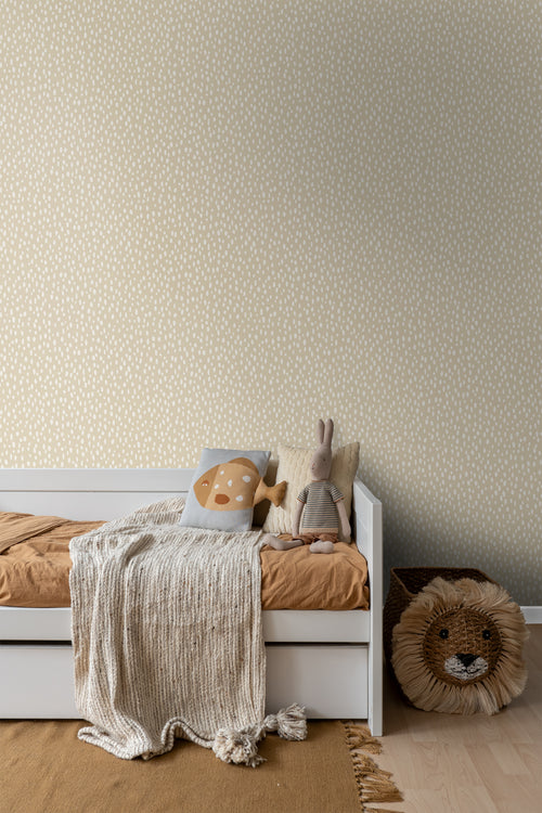 ESTAhome behang stippen beige - 0,53 x 10,05 m - 139554 - vtwonen shop