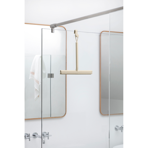 Brabantia Douchewisser ReNew - met deurhaak - soft beige - vtwonen shop