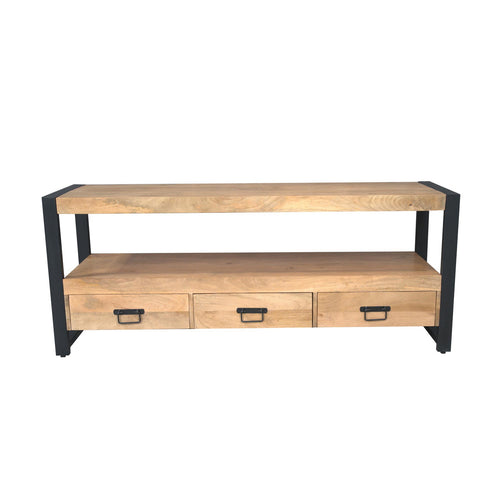 Starfurn Tv-meubel Britt - Naturel Hout - 150x45x60cm