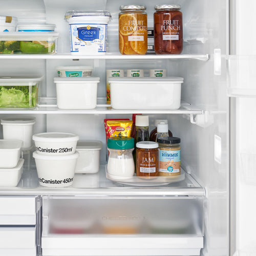 Yamazaki Tower Opbergbakje draaibaar smal - Wit - vtwonen shop