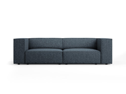 Cosmopolitan Design Bank Arendal 3-zits, chenille, koningsblauw - 102x204x70cm