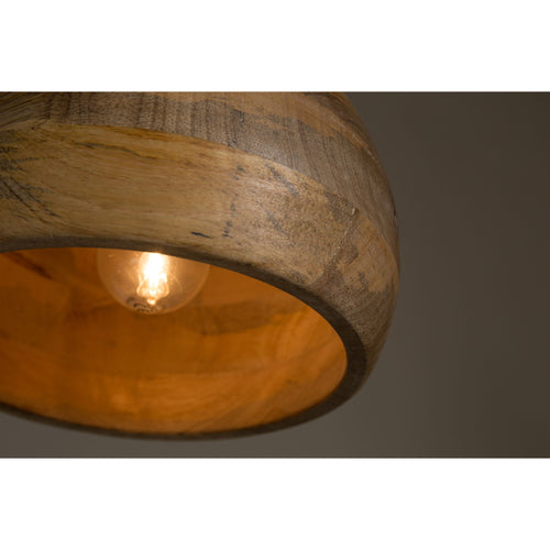 Dutchbone Woody Hanglamp - Bruin - vtwonen shop