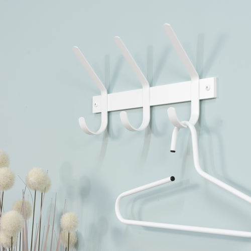Spinder Design kapstok Dexter 3 - Wit - 3 haken