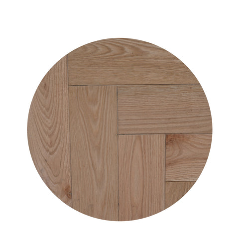 StarFurn Salontafel Otik - Rond Naturel Hout - Set van 2 - 70x70x45cm - vtwonen shop