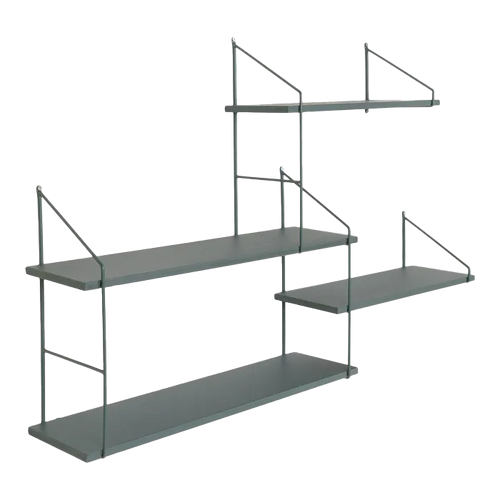 Artichok Mady houten wandrek groen - 99 x 62 cm