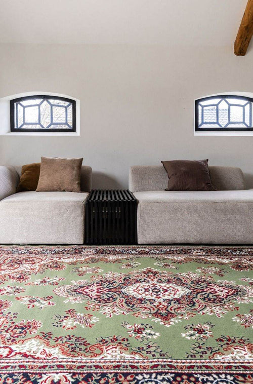 Interieur05 vloerkleed Nain - groen - 235x160cm