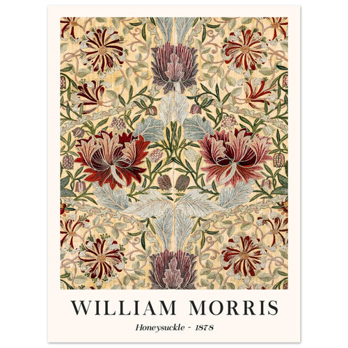 Artfulprints  William Morris - Honeysuckle III 1886   poster 30x40 cm - vtwonen shop